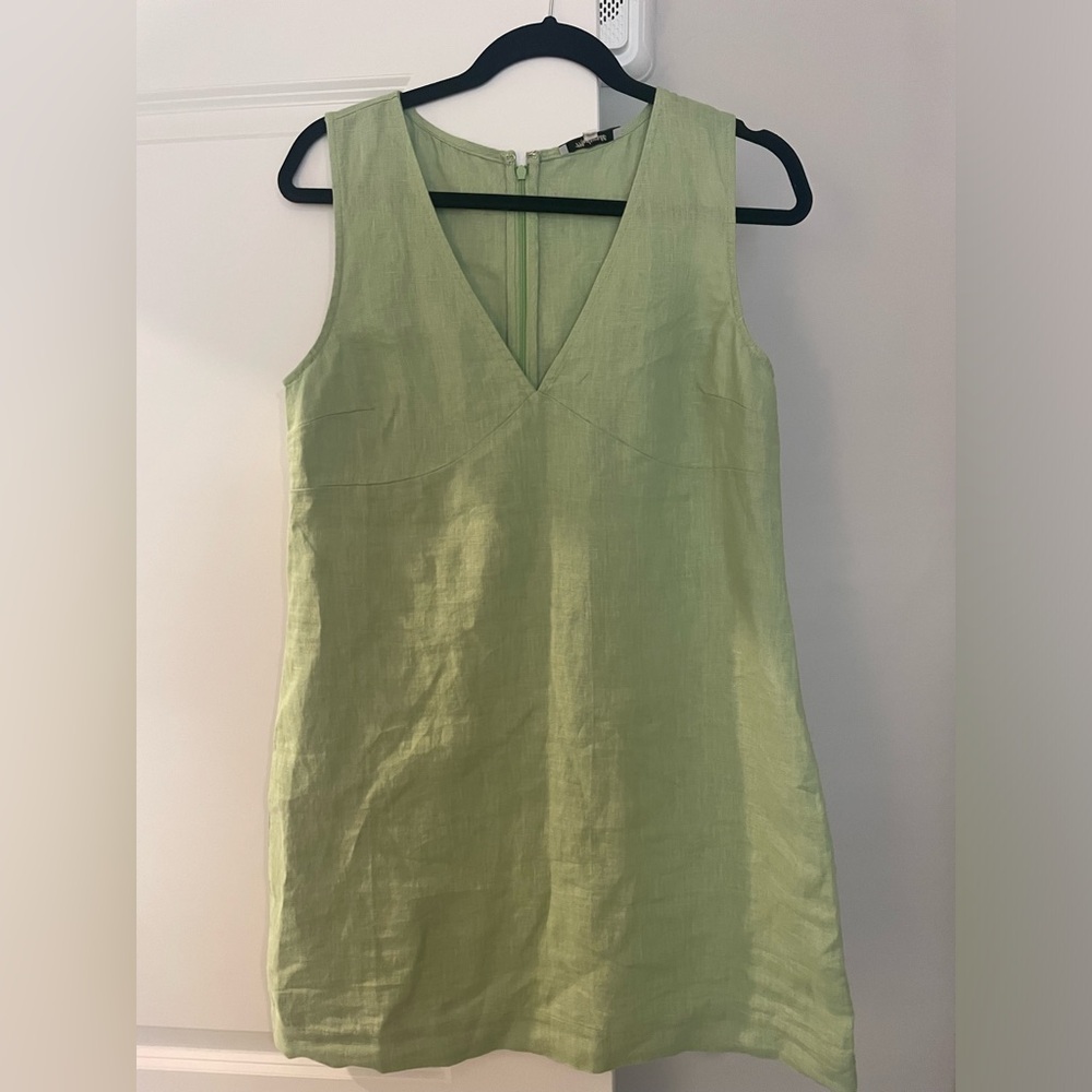 Madewell Ariana V neck mini dress